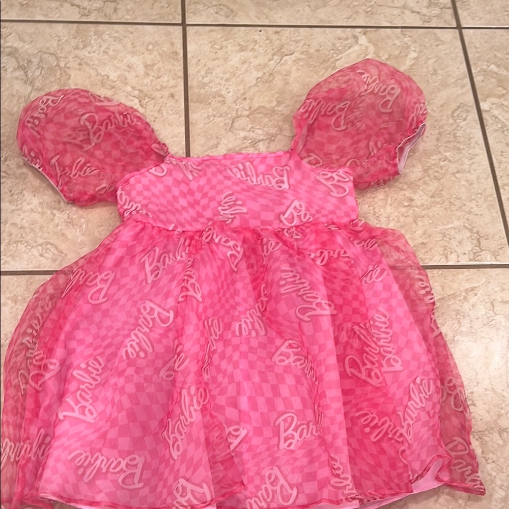 Barbie Pink Kids Costume Dress